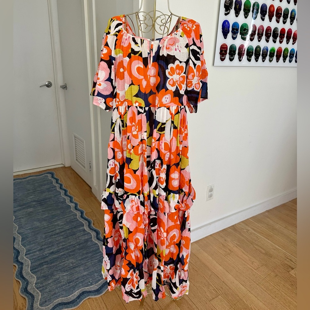 Corey Lynn Calter Multicolor Floral Dress